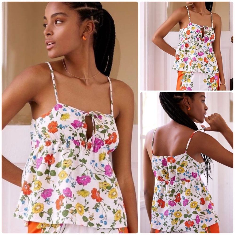 💥PRICE DROP💥 Botanical Floral Sleep Cami Tank Top